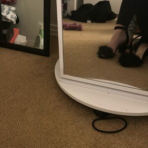 Black , fluffyy , statement heals !